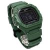 Casio Standard Digital Wristwatch W-218H-3BV for Men and Women, Deep Green, Inverted LCD, Overseas Model [Parallel Import]