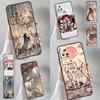 Kitsune Fox Art Case For Xiaomi 14 Ultra 13 11T 12T 13T Pro 12 Lite POCO X6 Pro M6 X3 X4 X5 M5s F3 F5 Cover