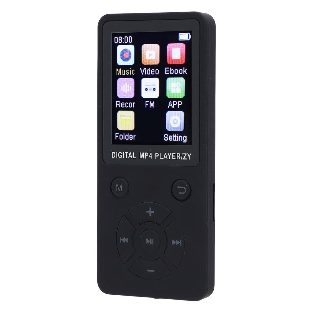 Music Player Wireless Bluetooth 1.8 Inch Screen 5 Hours Playback Hi Fi Sound Portable MP3 Music Player for Running