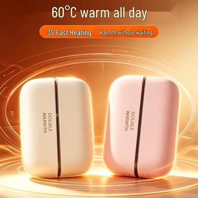Detachable Mini Magnetic Hand Warmer - Portable Heating for Winter