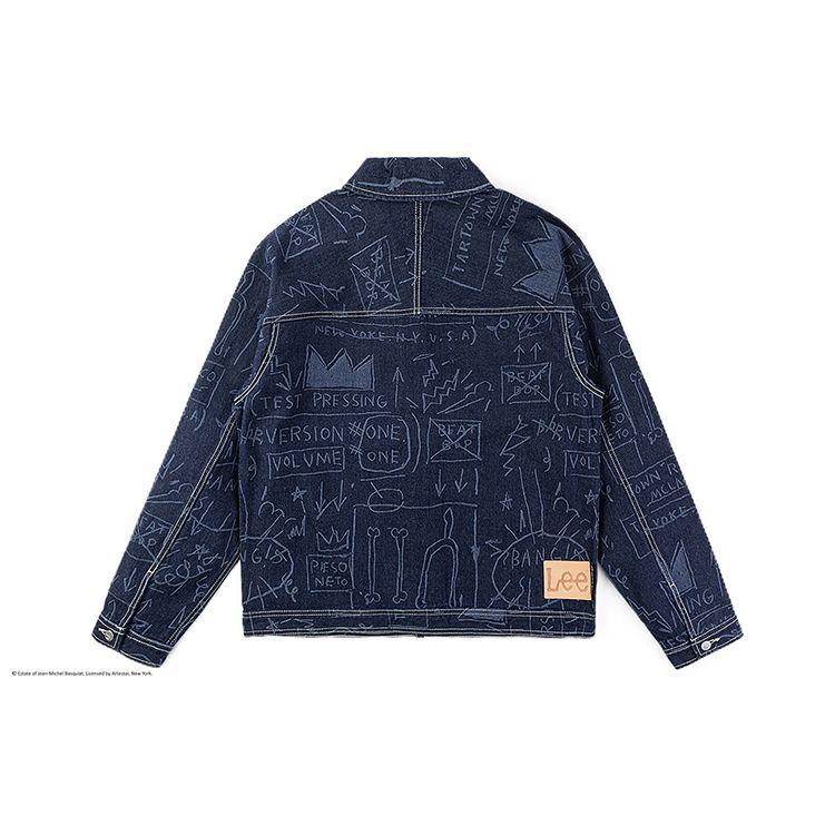 Lee Comfortable Laser Print Denim Jacket Men jackets LMT006901100345898L00
