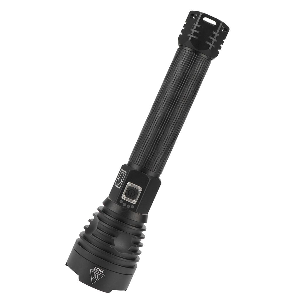 XHP90 Telescopic Zoom Flashlight 30000LM USB Rechargeable Household Waterproof Electric Torch
