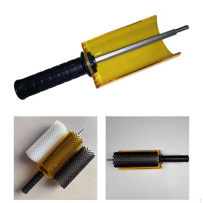 Ski Brush Cover Axle Shade Parts Short Good Grip Control Professional Rotating