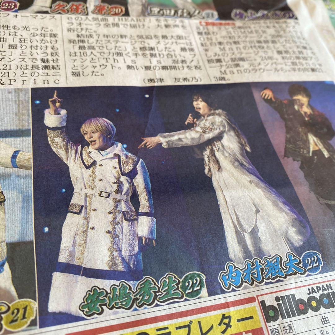 

[Б/У] Фотографии из газеты Shonen Ninja