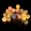 3CM Cotton Balls String Lights Garland Fairy Street Lights Christmas Decorations for Home Outdoor Wedding Garden Patio Lights
