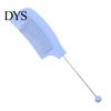 Hair Styling Comb DIY Beaded Comb, Fine Teeth Rat Tail Customizable with Blank Bar, Plastic Detangling for Men Women Stylist