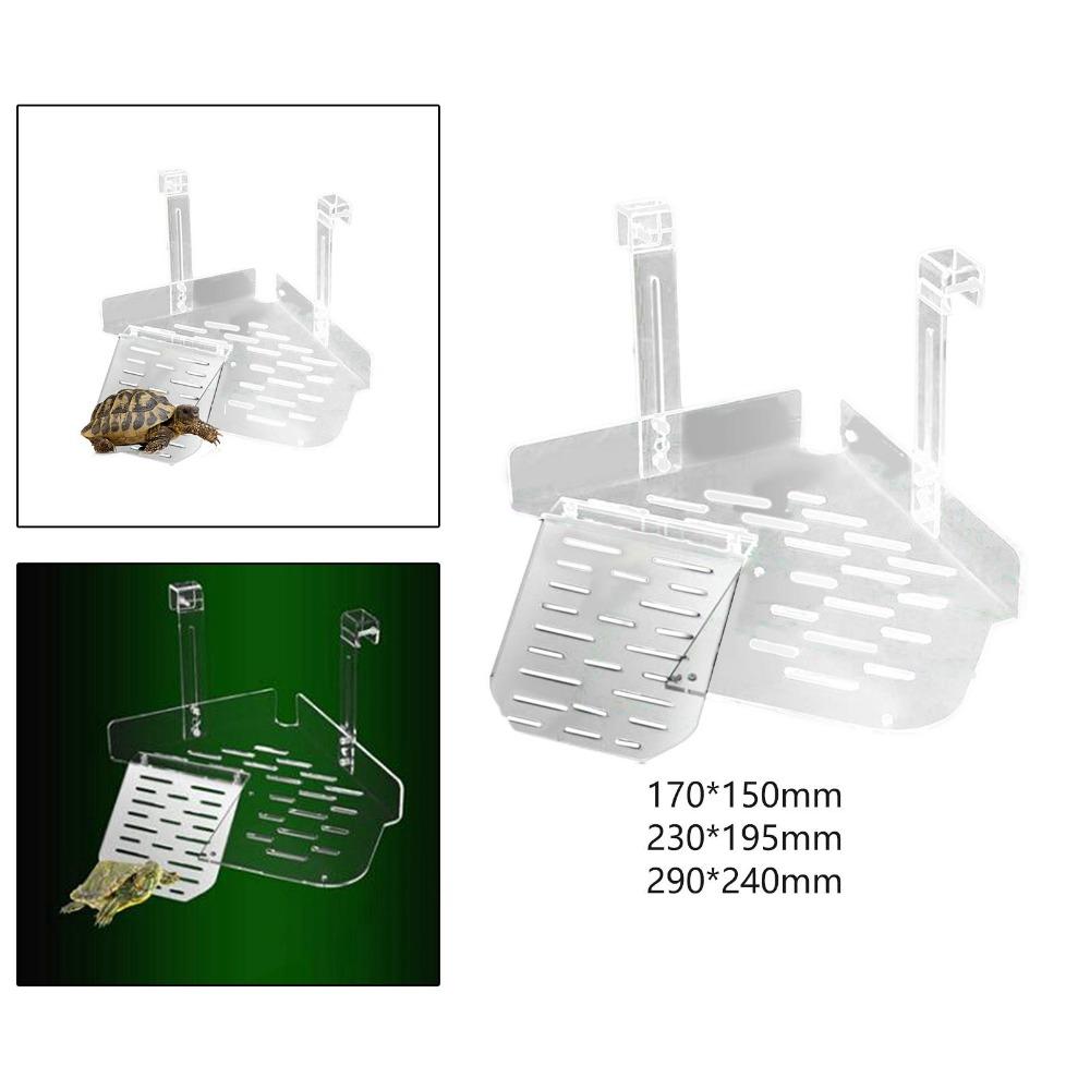 Floating Durable Animal Sink Wharf Turtle Basking Platform Reptile Habitat Turtle Climbing Shelf