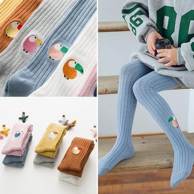 Collants élastiques de dessin animé pour filles, bas chauds pour enfants, vêtements pour filles
