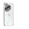Applicable To Huawei Pura90pro Mobile Phone Case Ice Crystal Glass Case P80pro + Simple P70 Tide Ult with Lens Film