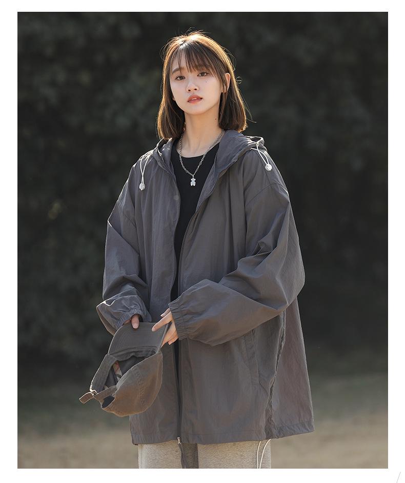 Men's Ice Silk Quick-Dry Sun Protection Jacket - Lightweight Outdoor Sports and Couple's Outfit Option.
