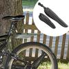 Bike Mudguard Set, Bicycle Mud Guard Portable Repair Supplies Front Rear Fenders Adjustable for