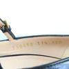 Pristine GUCCI pumps Belt design, almond toe, thick sole black leather Women  Used