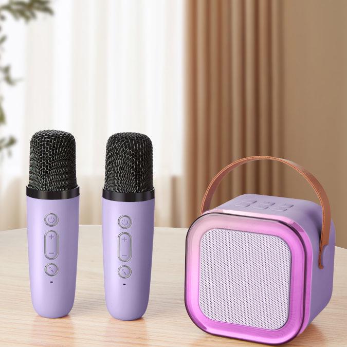 K12 Portable Wireless Bluetooth Speaker with USB & Integrated Singing Sound