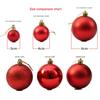 24Pcs Christmas Balls Ornaments for Xmas Christmas Tree - Shatterproof Christmas Tree Decorations Hanging Ball for Holiday Wedding Party Decoration