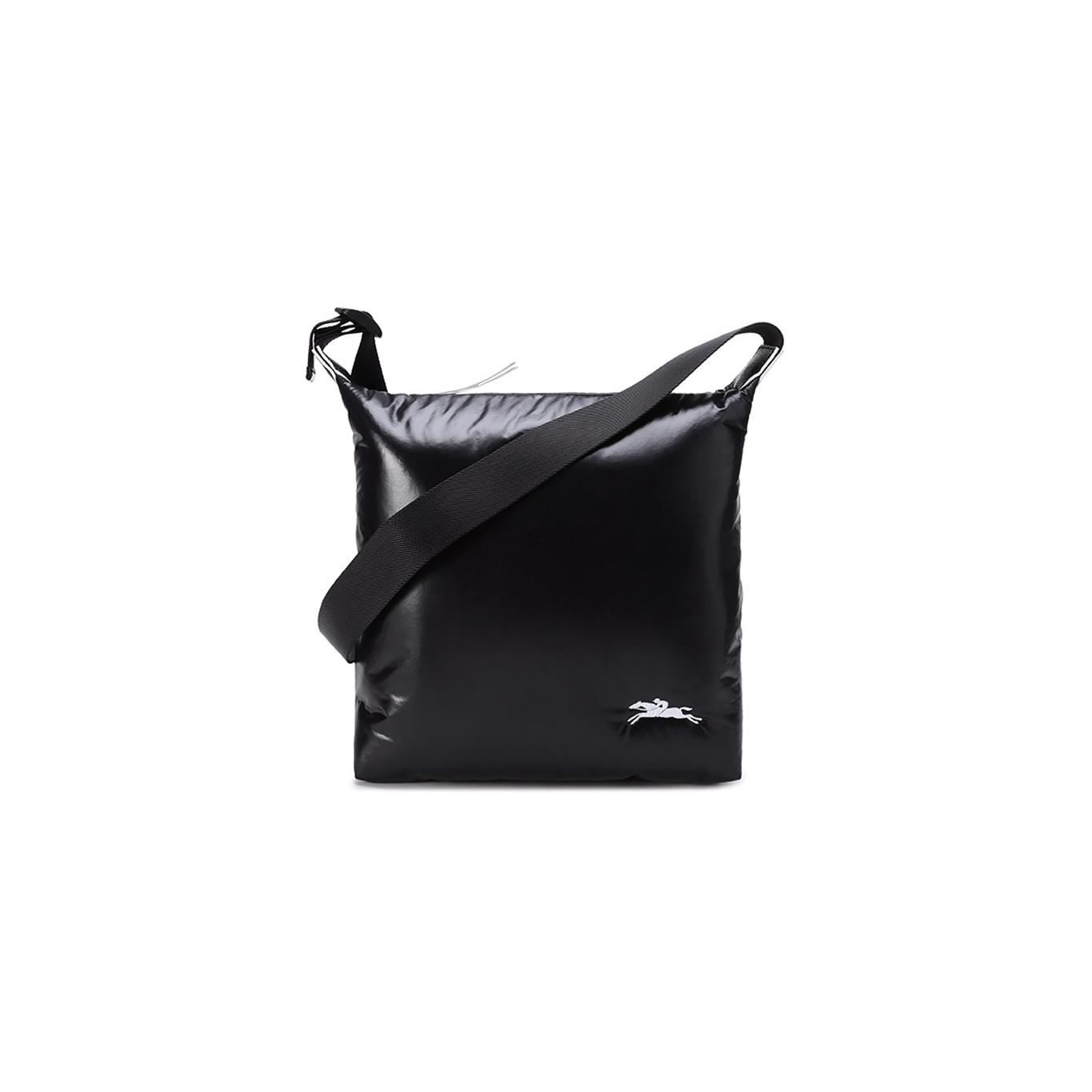 

Longchamp Le Pliage Brand Logo Zipper Closure Canvas And Nylon Crossbody Shoulder Bag Women Bags Black 10136HYA001 Black
