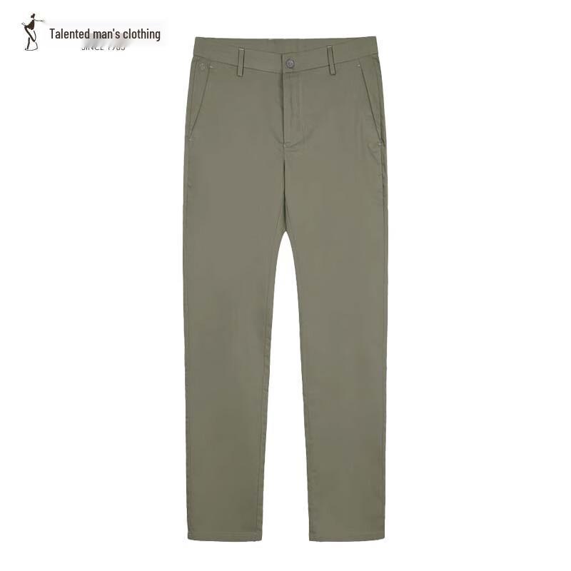 

TRIES Men s Solid Color Breathable Straight-Leg Casual Pants 35/90cm