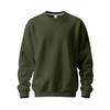 Men's Vintage Crewneck Long Sleeve Sweatshirt | Solid Color Loose Fit Casual Pullover | Retro Streetwear For Daily & Weekend Wear