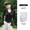 Camel Women's Knit UPF50+ Long Sleeve Sun Protection Top