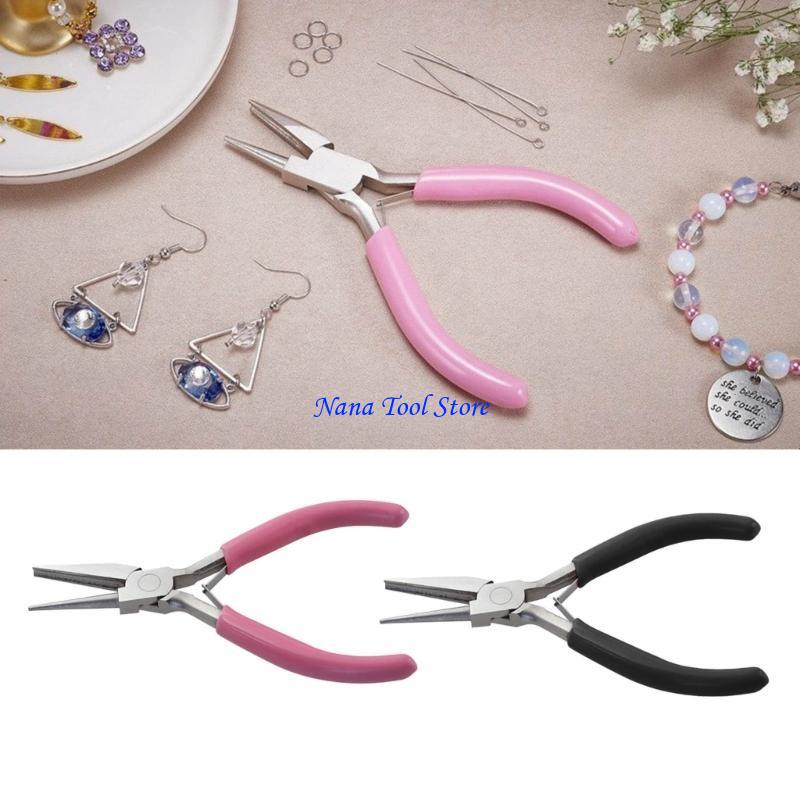 31GJ Convenient Jewelry Wire Wrapping Pliers Metal Beading Plier DIY Crafts Supplies