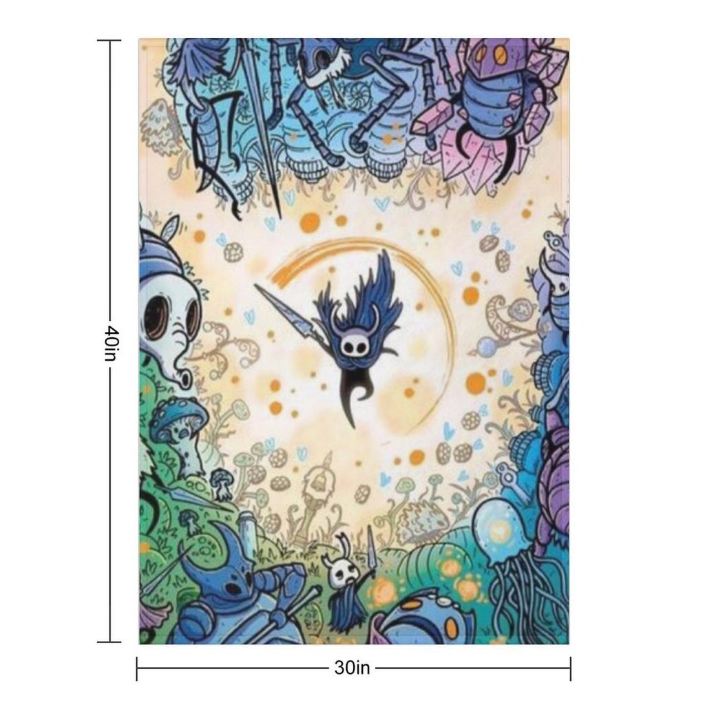 Hollow Knight Throw Blanket Heavy Blankets For Sofas Large Luxury Thicken Blankets