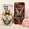 For Tecno Spark 20 Pro Plus Case Cover Luxury A-Z Letters 2D Painted Silicone Casing For Tecno Spark 20 Pro+ KJ7