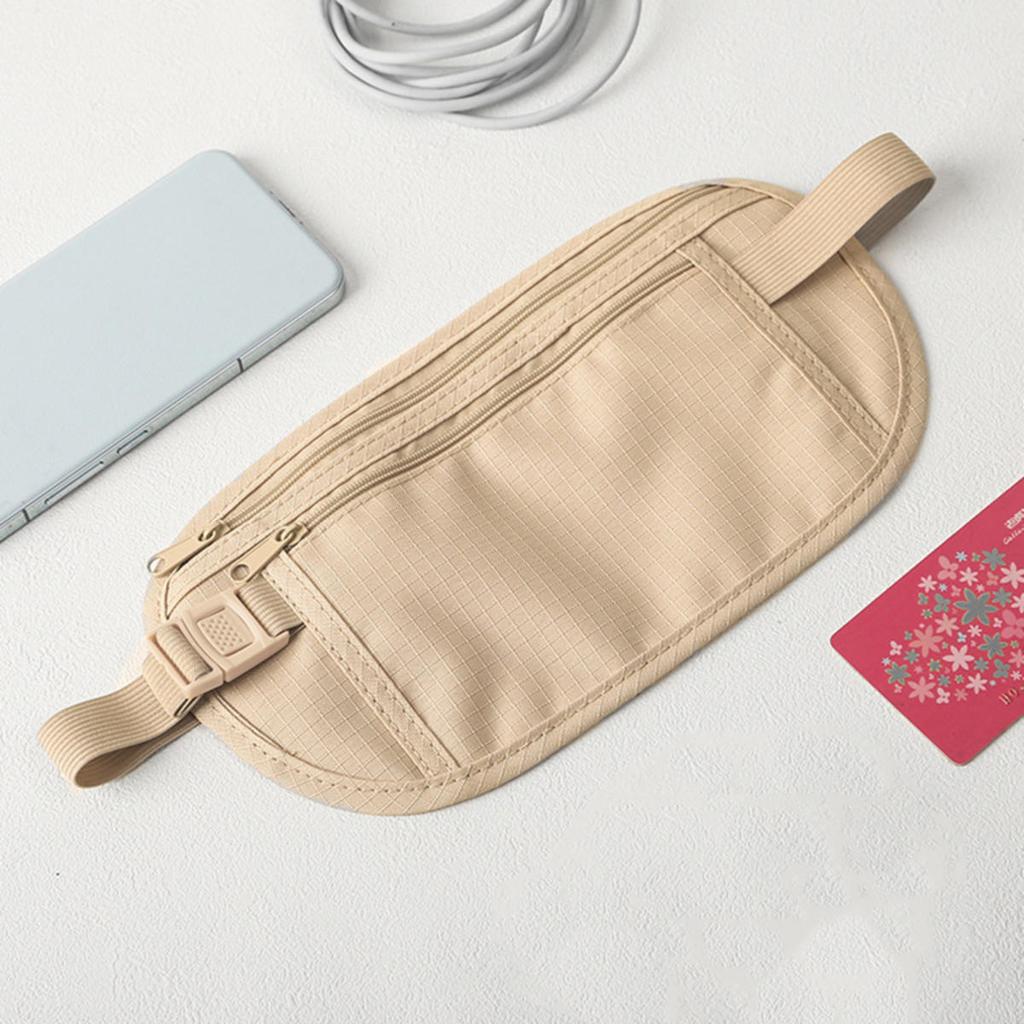 Onzichtbare Reis Heuptasjes Nauwsluitend Heuptasje voor Paspoort Geld Riemtas Verborgen Veiligheidsportemonnee Casual Tas Voor Mannen Vrouwen