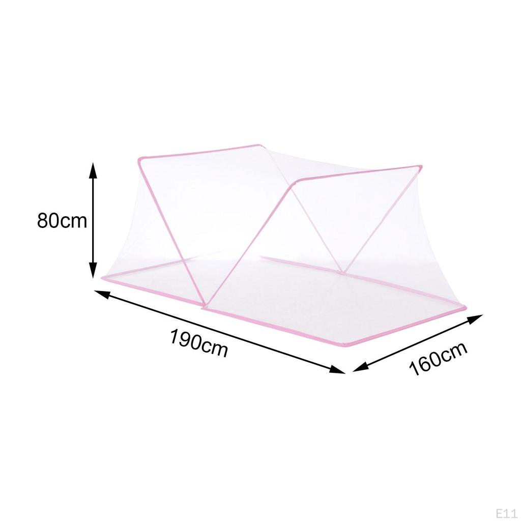 Bed Canopy Privacy Tents Tent Shelter Foldable Portable Lightweight Room Decoration for