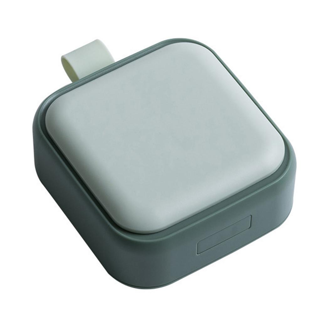 4 Compartments Travel Medicine Organizer Sealed Small Medicine Box Weekly Medicine Case Portable