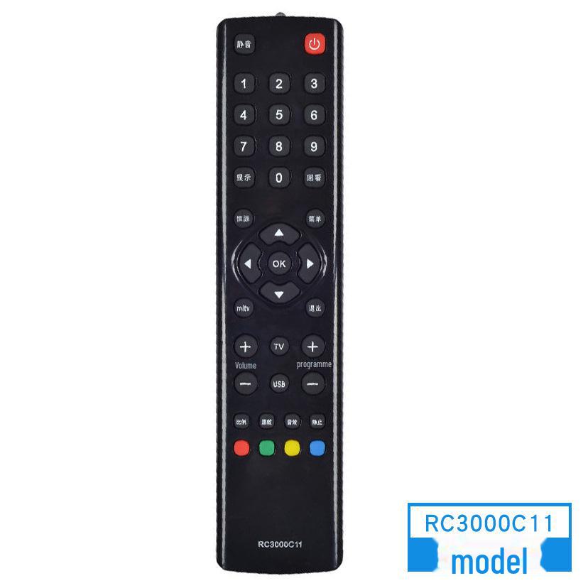 Compatible TCL 3D TV Remote Control: RC2000CO2, C02, C3000C11, R13