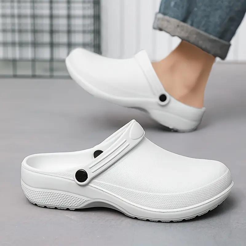 Unisex EVA Clogs, Comfortable, Durable, Non-Slip, Oil-Resistant, Waterproof, Professional Chef & Nurse Work Shoes, Casual Style, Kitchen Shoes