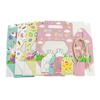 12Pcs Easter Themed Gift Packaging Boxes with Handles and Clear Window Candy Chocolate Holder Case for Holiday Supplies