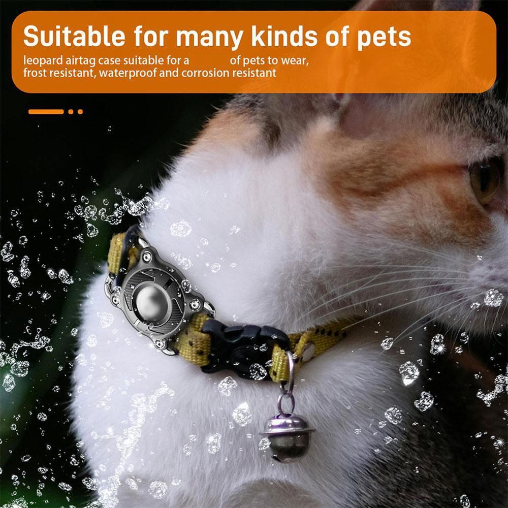 for AirTag GPS Locator Dog Cat Pet Collar Protective Case Waterproof Durable PC Holder for Air Tag GPS Tracking Device