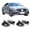 Für Mercedes C/GLC/S/E-Klasse W205 X253 W222 W213 W238 Carbonfaser Seitenspiegelabdeckung Kappe ABS Auto Exterieur Zubehör