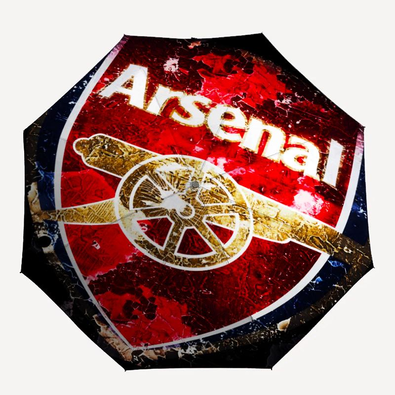 1pc A-Arsenal12 Umbrella, Sun Protection, And UV Shielding. It Has Eight Sturdy Ribs for Outdoor Use And Perfect As a Holiday Gift