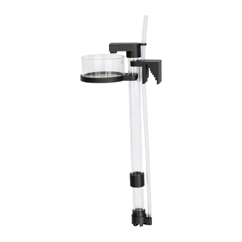 Airlifts Fish Waste Collector for Aquarium Maintenance, Clip On Fishtank Cleaner with Mesh Debris Cup Design for Tanks Cleaning