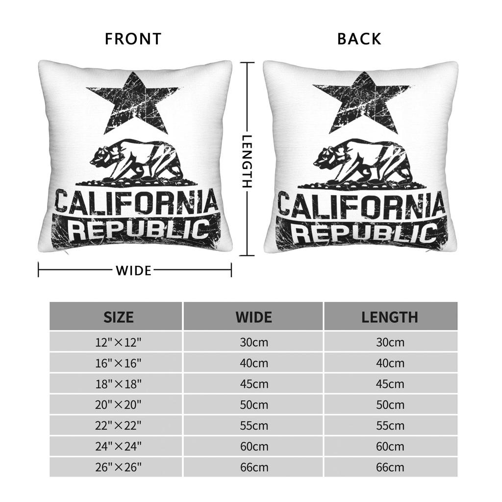 Decorative Pillowcase Republic California Stuff Living Room Pillow Case Cover Square Multi Size