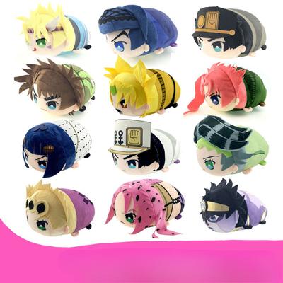 20cm JoJo's Bizarre Adventure Pluszowa Poduszka Higashikata Josuke Giorno Giovanna Cosplay Wypchana Lalka Zabawka dla Fanów Anime