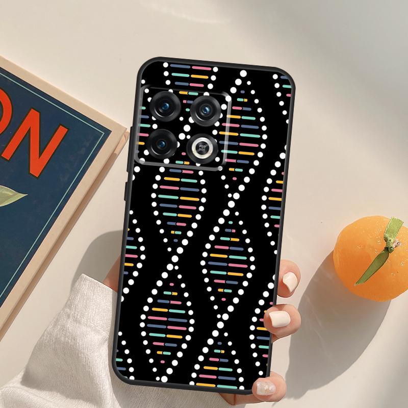 Science DNA Biology Case For OnePlus 13R 12R 10R 13T 10T 11 12 13 15 OnePlus Nord 5 CE 2 3 4 Lite N20 N30 Cover