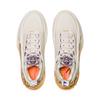 Li Ning Wow11 Dämpfung Rückprall Mittelhohe Basketballschuhe Herren Weiß Gold ABAU049-12