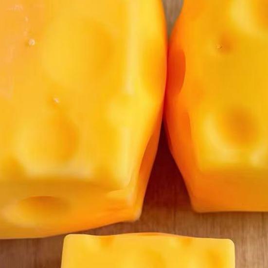 Large Cheese Squeeze Toy Stress Relief Cheese Block Fidget Toy Relaxation Focus Aid Stress Ball Simulated Cheese Cube Sensory Toy
