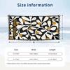 Animal Print Fusion Theme Quick Dry Beach Towel Custom Name Text Print Large Sand Resistant Towel Beach Vacation