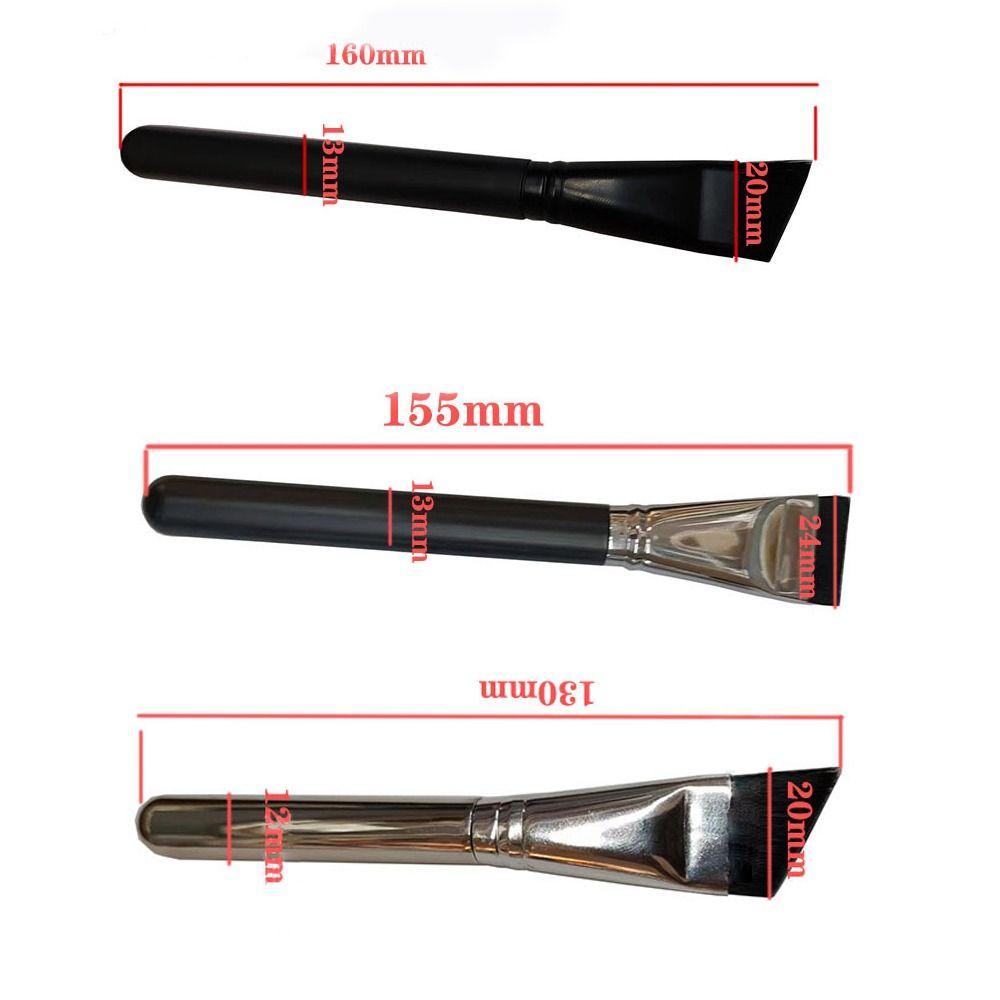 Korean Flat Head Ultra-thin Concealer Brush Korean Foundation Brush  Makeup Facial Mask