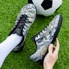 Children Soccer Shoes Professional Training TF/AG Boots Men Soccer Cleats Sneakers Kids Turf Futsal Football Shoes for Boys Size 34-45