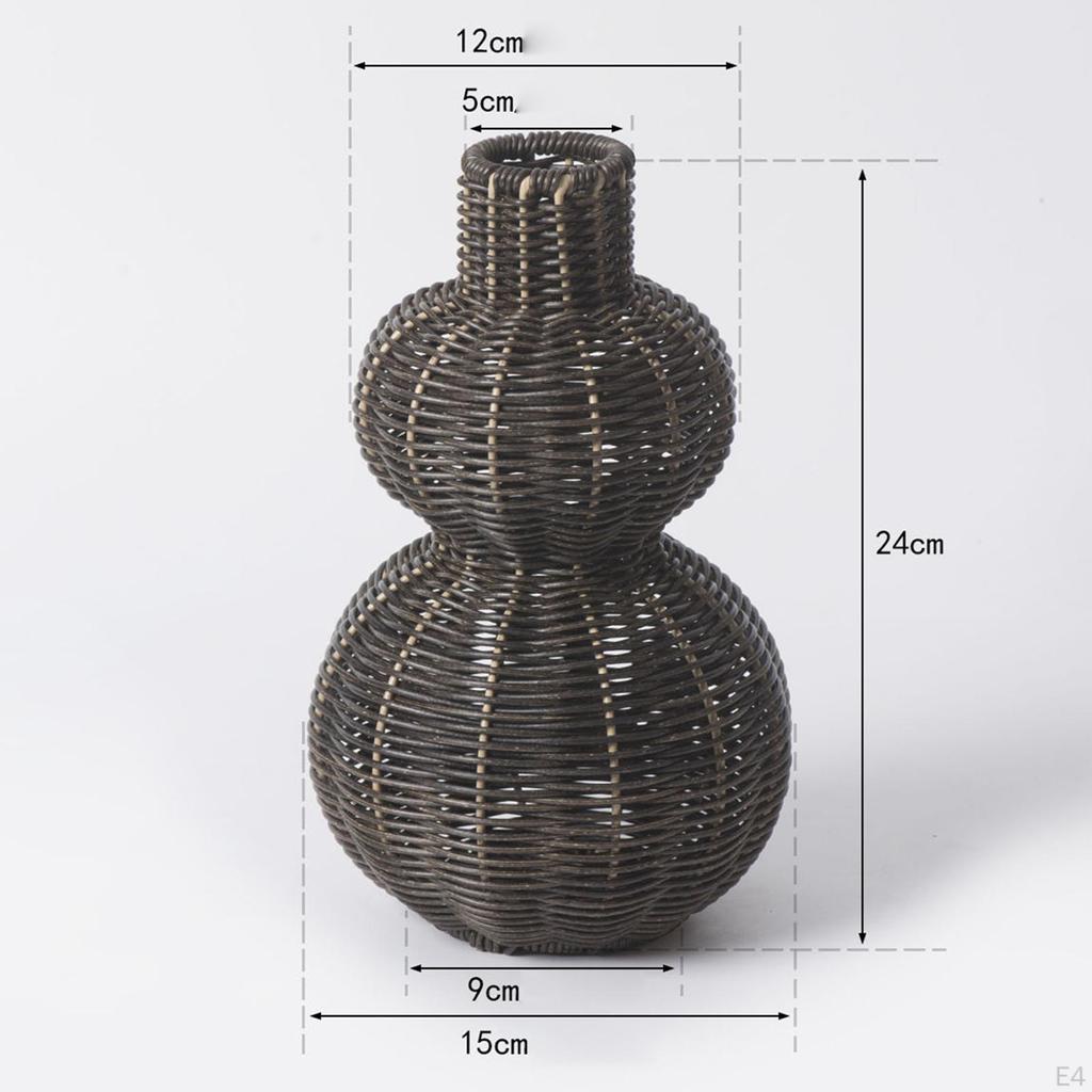 Gewebte Blumenvase, Behälter, Dekorative Vase, für Schlafzimmer