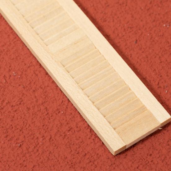 2 szt. Śliczna gładka powierzchnia ozdoba scena rekwizyt 1/12 skala miniaturowe żaluzje okiennice do odgrywania ról okno