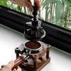 Coffee Tamper Needle with Magnetic Base Rotary Needle for Powder Distributor Professional Espresso Powder Stirrer