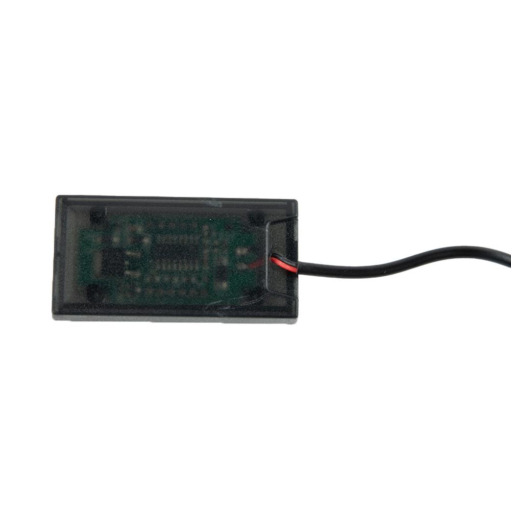 DC 12V Digital Car Voltmeter Automotive Voltage Meter Red Motorcycle Vehicle LED Display Voltage Tester