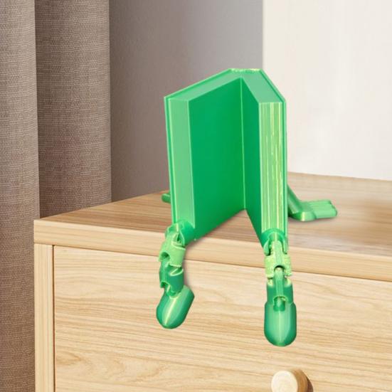 Articulated Book Ornament 3D Printed Desk Buddy Book Flexible Book Ornament