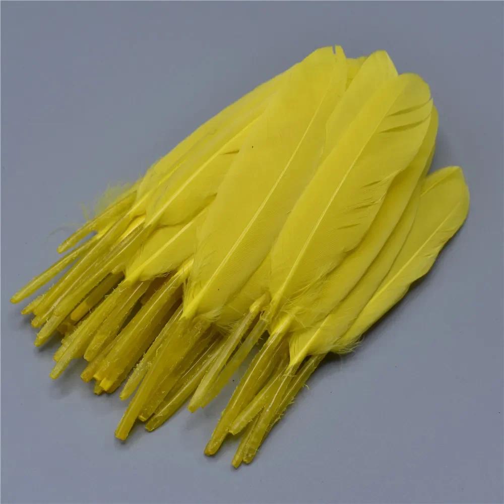 Duck Feathers for Crafts 10-15CM/4-6" Goose Feathers for Jewelry Making White Wedding Feathers Decoration Carnaval Assesoires