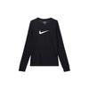Dri-Fit Letter Logo Print Long Sleeve Crew Neck T-Shirt Men Tops Black DH0714-010